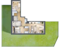 3 pokoje, mieszkanie 65,94 m², parter, oferta nr VI/95, Neo Nova Ochota 6, Warszawa, Włochy, Raków, ul. Opackiego