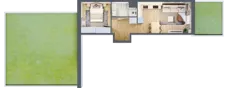 2 pokoje, mieszkanie 36,86 m², parter, oferta nr VII/42, Nova Viva Garden 7, Warszawa, Białołęka, Brzeziny, ul. Pawła Włodkowica 11C