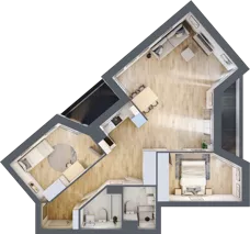 3 pokoje, mieszkanie 74,25 m², piętro 7, oferta nr V/142, Miasteczko Nova Sfera 5, Warszawa, Białołęka, Żerań, ul. Marywilska 5