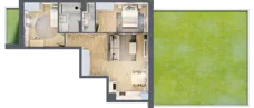 3 pokoje, mieszkanie 57,00 m², parter, oferta nr III/45, Neo Nova Ochota 3, Warszawa, Włochy, Raków, ul. Wojciecha Opackiego 4A