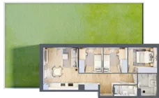 4 pokoje, mieszkanie 62,82 m², parter, oferta nr VIII/6, Nova Viva Garden 8, Warszawa, Białołęka, Brzeziny, ul. Włodkowica 11D