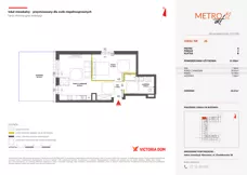 2 pokoje, mieszkanie 51,09 m², parter, oferta nr XII/26, Metro Art 12, Warszawa, Praga Południe, Kamionek, ul. Chodakowska 38