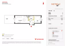 2 pokoje, mieszkanie 38,72 m², parter, oferta nr VIII/62, Metro Art 8, Warszawa, Praga Południe, Kamionek, ul. Żupnicza