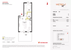 2 pokoje, mieszkanie 47,19 m², parter, oferta nr VIII/107, Metro Art 8, Warszawa, Praga Południe, Kamionek, ul. Żupnicza