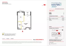 2 pokoje, mieszkanie 37,05 m², piętro 1, oferta nr II/137, Miasteczko Nova Fala 2, Gdynia, Cisowa, ul. Morska 254-262