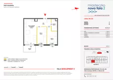 3 pokoje, mieszkanie 55,15 m², piętro 3, oferta nr II/238, Miasteczko Nova Fala 2, Gdynia, Cisowa, ul. Morska 254-262