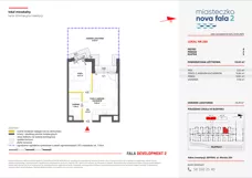 2 pokoje, mieszkanie 33,63 m², parter, oferta nr II/268, Miasteczko Nova Fala 2, Gdynia, Cisowa, ul. Morska 254-262