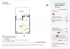 2 pokoje, mieszkanie 34,38 m², parter, oferta nr II/279, Miasteczko Nova Fala 2, Gdynia, Cisowa, ul. Morska 254-262