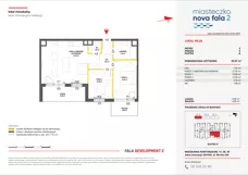 3 pokoje, mieszkanie 65,87 m², piętro 2, oferta nr II/28, Miasteczko Nova Fala 2, Gdynia, Cisowa, ul. Morska 254-262