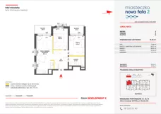3 pokoje, mieszkanie 56,46 m², piętro 2, oferta nr II/32, Miasteczko Nova Fala 2, Gdynia, Cisowa, ul. Morska 254-262