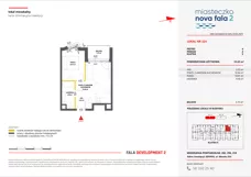 2 pokoje, mieszkanie 33,63 m², piętro 4, oferta nr II/324, Miasteczko Nova Fala 2, Gdynia, Cisowa, ul. Morska 254-262