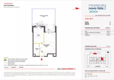 2 pokoje, mieszkanie 37,05 m², parter, oferta nr II/64, Miasteczko Nova Fala 2, Gdynia, Cisowa, ul. Morska 254-262