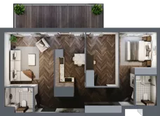 1 pokój, mieszkanie 65,69 m², piętro 5, oferta nr F.5.06, Nad Odrą, Szczecin, Śródmieście, Łasztownia, ul. Celna 4