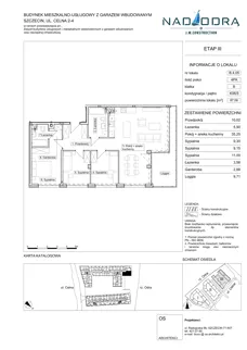 4 pokoje, mieszkanie 87,06 m², piętro 5, oferta nr B405, Nad Odrą 3, Szczecin, Śródmieście, Łasztownia, ul. Celna 4