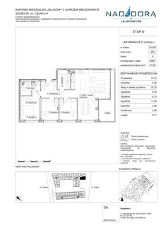 4 pokoje, mieszkanie 87,06 m², piętro 7, oferta nr B605, Nad Odrą 3, Szczecin, Śródmieście, Łasztownia, ul. Celna 4