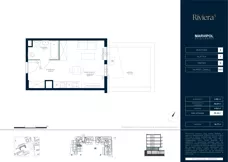1 pokój, mieszkanie 28,04 m², piętro 4, oferta nr A/M070, Riviera 5, Warszawa, Białołęka, Żerań, ul. Żubowiecka