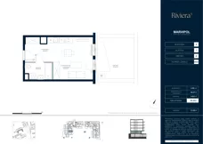 1 pokój, mieszkanie 27,92 m², piętro 4, oferta nr A/M143, Riviera 5, Warszawa, Białołęka, Żerań, ul. Żubowiecka