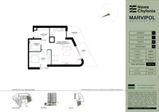 2 pokoje, mieszkanie 53,27 m², parter, oferta nr C/C-0-01, Nowa Chylonia, Gdynia, Chylonia, Chylonia, ul. Pucka 4