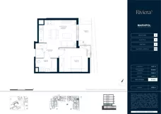 2 pokoje, mieszkanie 37,54 m², parter, oferta nr A/M093, Riviera 5, Warszawa, Białołęka, Żerań, ul. Żubowiecka