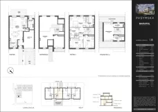 Dom i rezydencja 155,89 m², oferta nr 1B, Wille Pasymska, Warszawa, Bielany, Młociny, ul. Pasymska