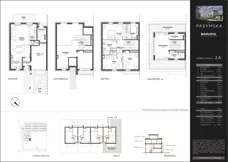 Dom i rezydencja 156,80 m², oferta nr 2A, Wille Pasymska, Warszawa, Bielany, Młociny, ul. Pasymska
