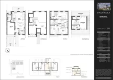 Dom i rezydencja 155,89 m², oferta nr 2B, Wille Pasymska, Warszawa, Bielany, Młociny, ul. Pasymska