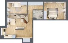 3 pokoje, mieszkanie 65,18 m², piętro 4, oferta nr 40, Stalowa 65 - przy stacji metra, Warszawa, Praga Północ, Nowa Praga, ul. Stalowa 65