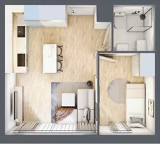 2 pokoje, apartament inwestycyjny 29,49 m², piętro 1, oferta nr 9, Stalowa 65 - przy stacji metra, Warszawa, Praga Północ, Nowa Praga, ul. Stalowa 65