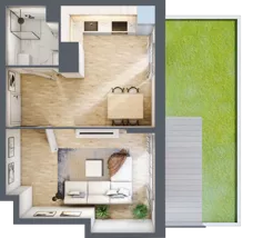 1 pokój, apartament inwestycyjny 33,98 m², parter, oferta nr 4, Stalowa 65 - przy stacji metra, Warszawa, Praga Północ, Nowa Praga, ul. Stalowa 65