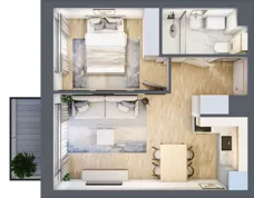2 pokoje, mieszkanie 33,81 m², piętro 2, oferta nr RD2/C/27, Rędzińska, Wrocław, Maślice, ul. Rędzińska