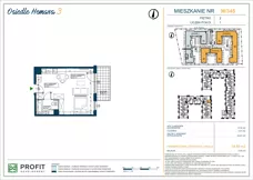 1 pokój, mieszkanie 34,76 m², piętro 2, oferta nr OH3-2/M/3/345, Osiedle Hemara 3, Warszawa, Białołęka, Brzeziny, ul. Mariana Hemara