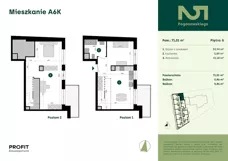 1 pokój, mieszkanie 71,01 m², piętro 5, oferta nr POGO2/A/6K, Pogonowskiego 52, Łódź, Polesie, Stare Polesie, ul. Pogonowskiego 52