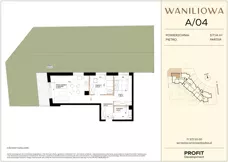 3 pokoje, mieszkanie 57,14 m², piętro 2, oferta nr WA2/A/24, Waniliowa, Wrocław, Lipa Piotrowska, Psie Pole, ul. Waniliowa