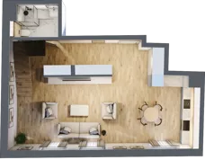 3 pokoje, apartament 107,52 m², piętro 3, oferta nr 15B1, SoHo Residence II, Kraków, Grzegórzki, ul. Prochowa 8