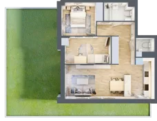 3 pokoje, mieszkanie 58,72 m², parter, oferta nr M21, Legnicka Ursus, Warszawa, Ursus, Skorosze, ul. Legnicka