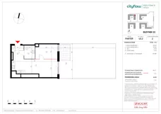 2 pokoje, mieszkanie 43,40 m², parter, oferta nr U2.2, CITYFLOW, Warszawa, Wola, Ulrychów, ul. Redutowa 9