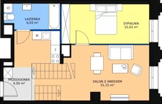 2 pokoje, apartament 73,92 m², piętro 2, oferta nr AA.12, Strefa Progress, Łódź, Śródmieście, Śródmieście-Wschód, al. Kościuszki 132 / ul. Piotrkowska 217