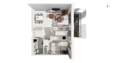 2 pokoje, apartament 59,90 m², piętro 1, oferta nr BER2_IJK_K2.1.1, Nowe Kolibki, Gdynia, Orłowo, Kolibki, ul. Bernadowska