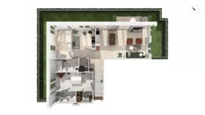 4 pokoje, apartament 112,90 m², parter, oferta nr WITA_A_A3.1.1, Wita 77, Gdańsk, Strzyża, ul. Wita Stwosza 77