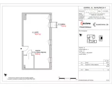 1 pokój, apartament inwestycyjny 53,30 m², piętro 3, oferta nr 4.21, Kamienna 28 - apartamenty inwestycyjne, Gdańsk, Śródmieście, Dolne Miasto, ul. Jałmużnicza 4