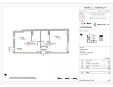 1 pokój, apartament inwestycyjny 71,46 m², piętro 1, oferta nr 4.6, Kamienna 28 - apartamenty inwestycyjne, Gdańsk, Śródmieście, Dolne Miasto, ul. Jałmużnicza 4