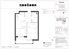 2 pokoje, mieszkanie 50,62 m², piętro 2, oferta nr 67.10, Zbożowa, Gdynia, Cisowa, ul. Zbożowa