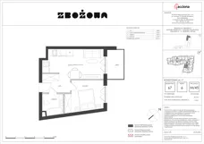 2 pokoje, mieszkanie 39,61 m², piętro 6, oferta nr 67.45, Zbożowa, Gdynia, Cisowa, ul. Zbożowa
