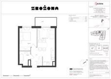 2 pokoje, mieszkanie 45,29 m², piętro 4, oferta nr 67.63, Zbożowa, Gdynia, Cisowa, ul. Zbożowa