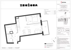 2 pokoje, mieszkanie 56,35 m², piętro 2, oferta nr 67.6, Zbożowa, Gdynia, Cisowa, ul. Zbożowa
