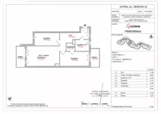 3 pokoje, mieszkanie 70,80 m², piętro 1, oferta nr 63.7, Zbożowa, Gdynia, Cisowa, ul. Zbożowa