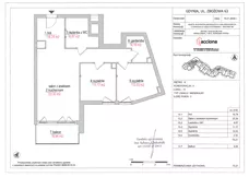 3 pokoje, mieszkanie 73,21 m², piętro 3, oferta nr 63.13, Zbożowa, Gdynia, Cisowa, ul. Zbożowa
