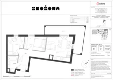 3 pokoje, mieszkanie 55,70 m², piętro 2, oferta nr 67.7, Zbożowa, Gdynia, Cisowa, ul. Zbożowa