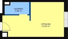 1 pokój, lokal inwestycyjny 25,51 m², parter, oferta nr SP--LU-02, Saski Point, Lublin, Wieniawa, Wieniawa, ul. Długosza 6B