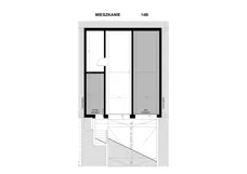 4 pokoje, apartament 82,56 m², piętro 1, oferta nr 1.14B, Osiedle BO, Wrocław, Kowale, ul. Bociana